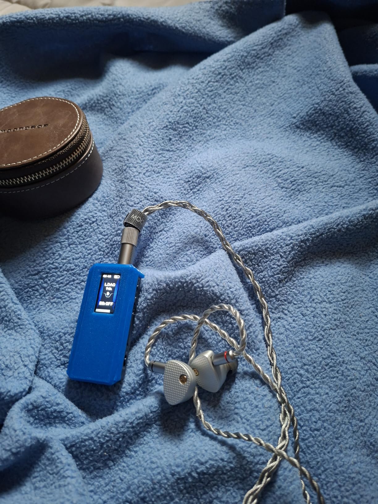 FiiO BTR13 Bluetooth Headphone Amplifier with LDAC, aptX Adaptive, aptX HD, AAC (Dual CS43131 3.5mm Unbalanced & 4.4mm Balanced Output) (Blue) customer photo 1