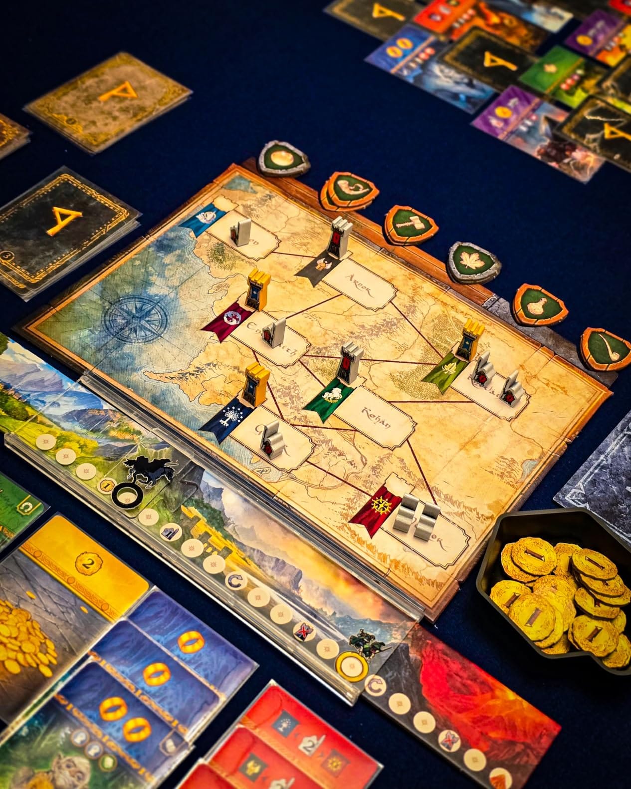 Asmodee The Lord of The Rings: Duel for Middle-Earth Board Game - Epic Strategy Game of Power and Conquest for Kids and Adults, Ages 10+, 2 Players, 30 Minute Playtime customer photo 2
