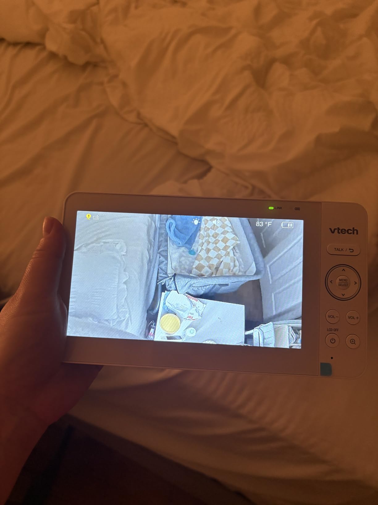 VTech Baby Monitor No WiFi, 2 Cameras, 7