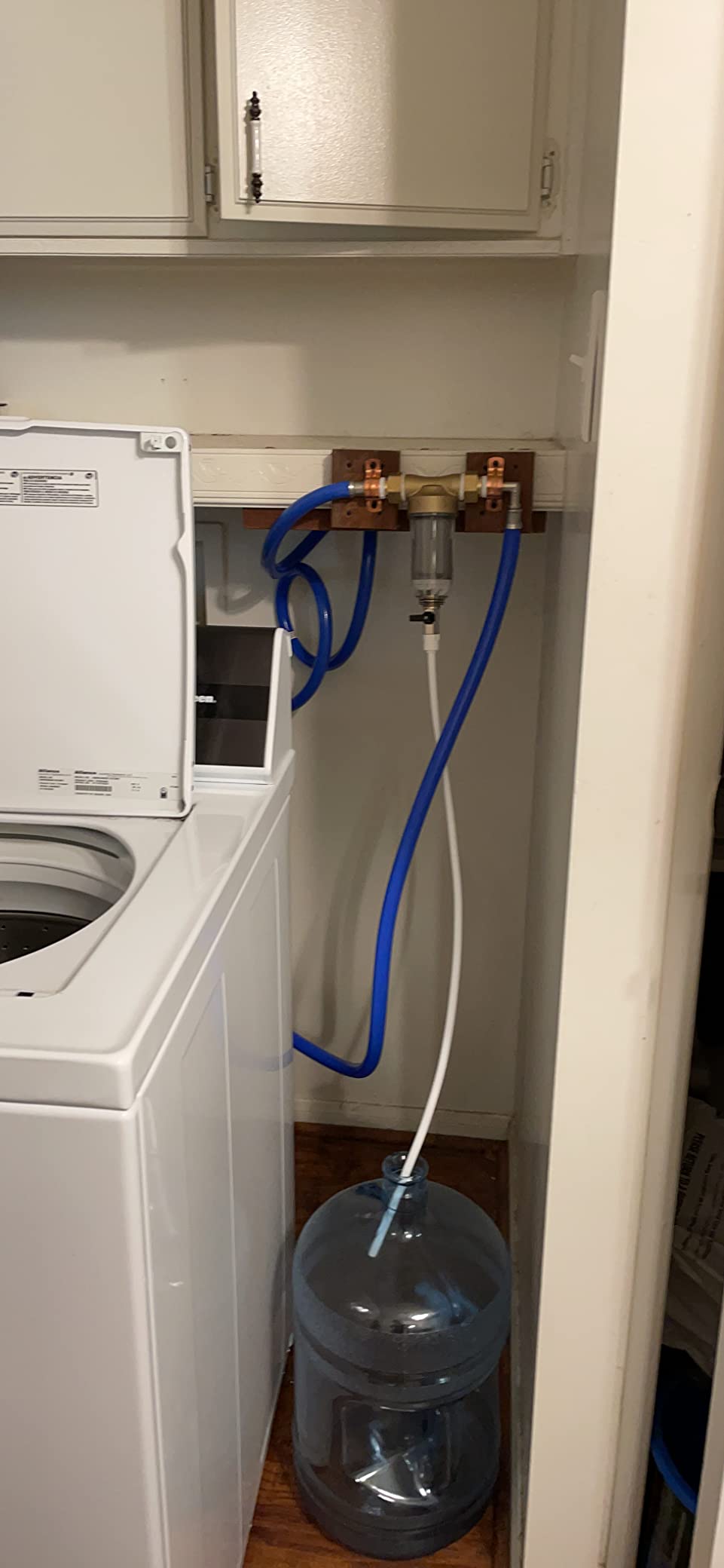 Waterdrop BG103 Mega Spin Down Sediment Filter, 500 + 200 Micron | Upgraded Reusable Backwash Whole House Water Filter System for City/Well Water, 1