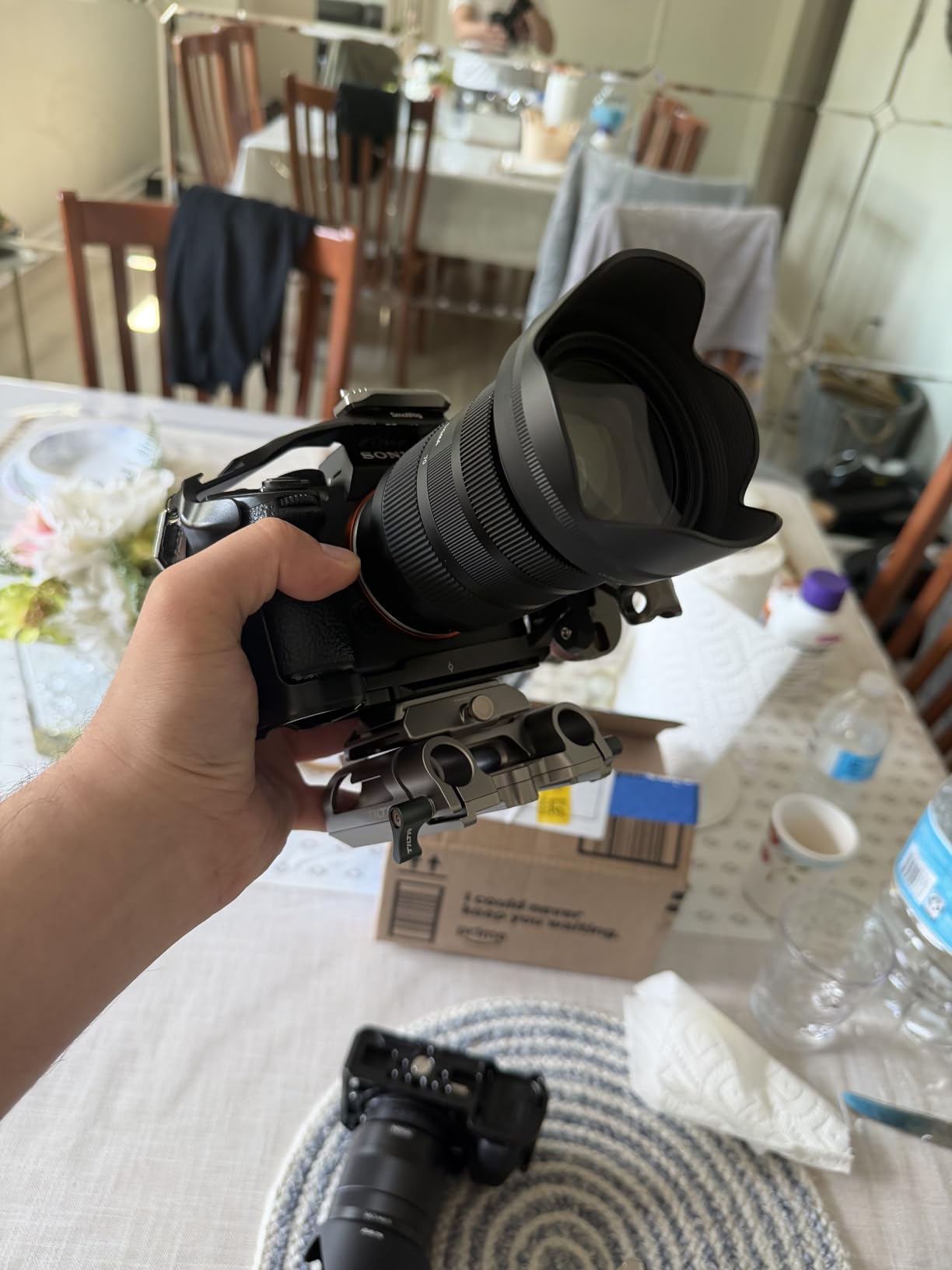 Tilta 15mm LWS Arca Height Adjustable Baseplate - Black | Compatible with DJI Standard ARCA Plates and Tilta Cages | 15mm Rod and Dovetail Support | Includes Safety Pin customer photo 1