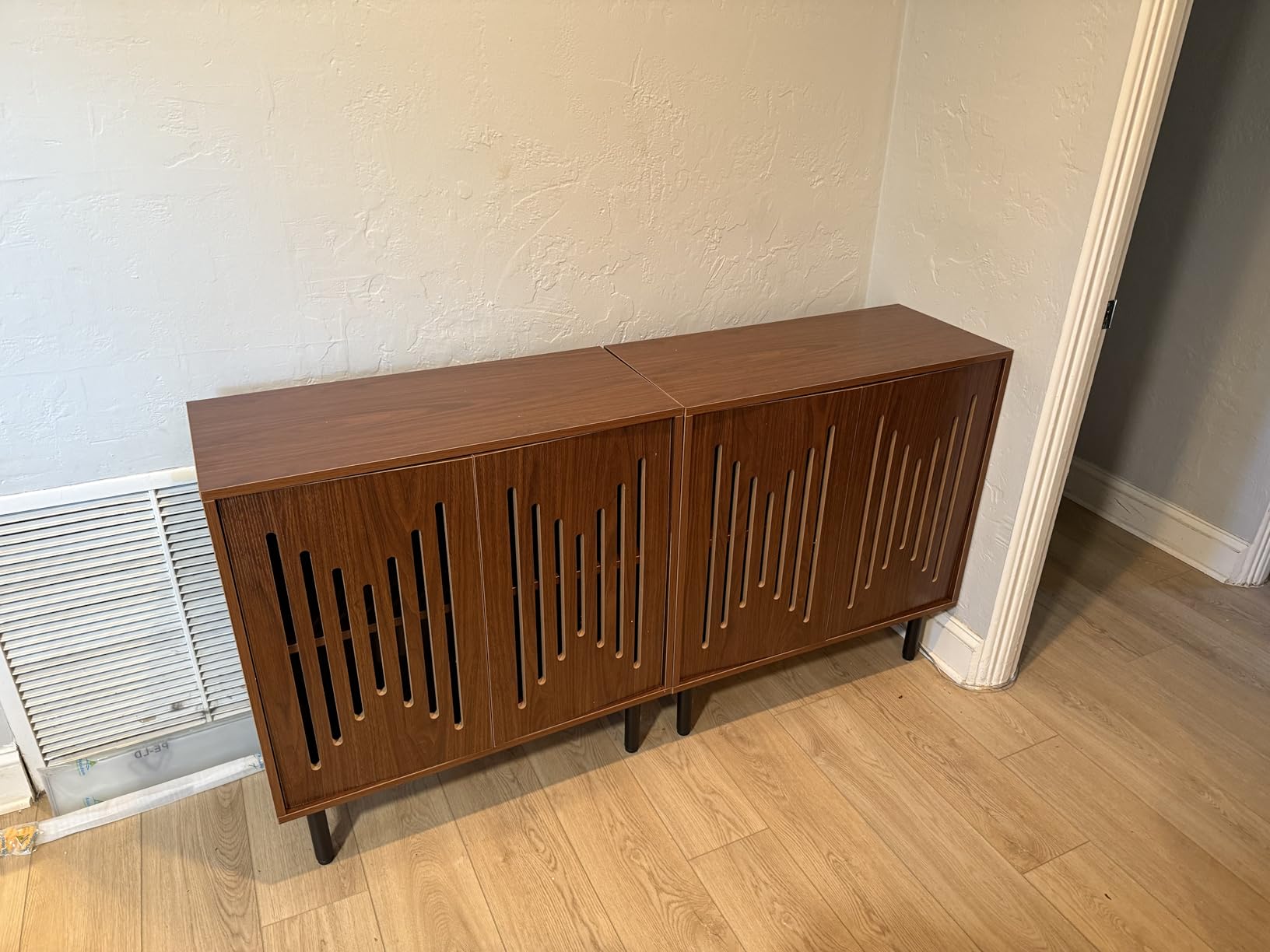 Tribesigns Set of 2 Sideboard Buffet with Storage, 59