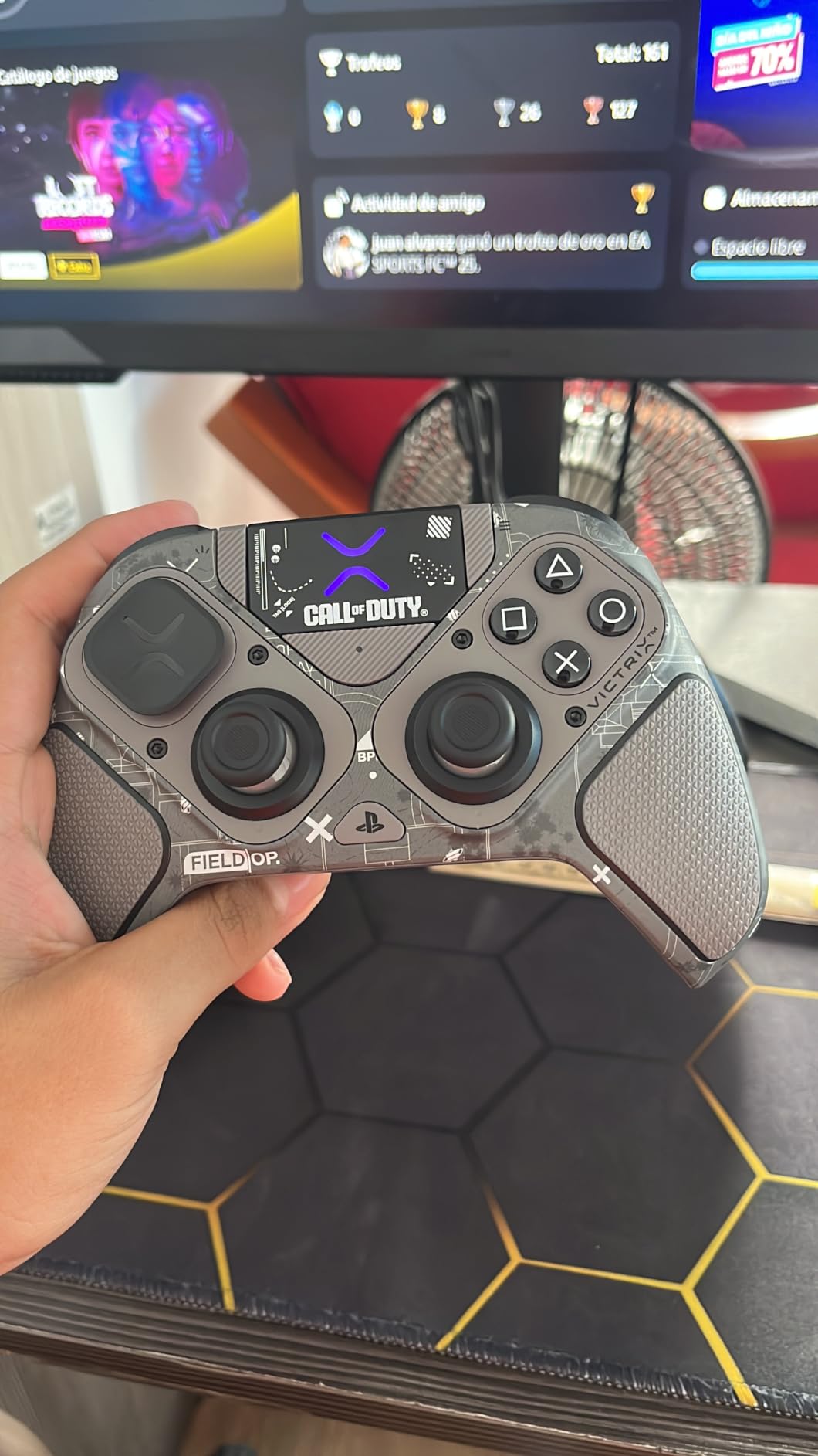 PDP Victrix Pro BFG Wireless Gaming Controller for Playstation 5, PS5/PS4/PC, Modular Esports Gamepad customer photo 1