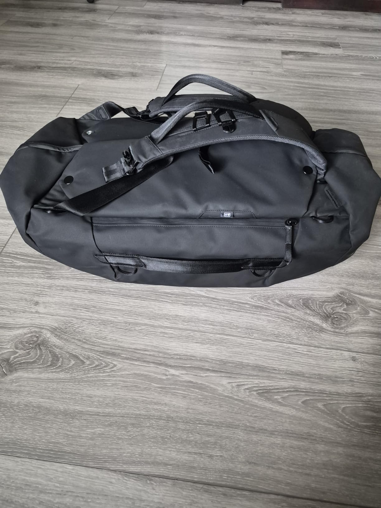 Peak Design Travel Duffelpack 45-65L, Black - Weatherproof Duffel Backpack Hybrid, Expandable, Extra-Long Zip Path, Stowable Straps customer photo 1