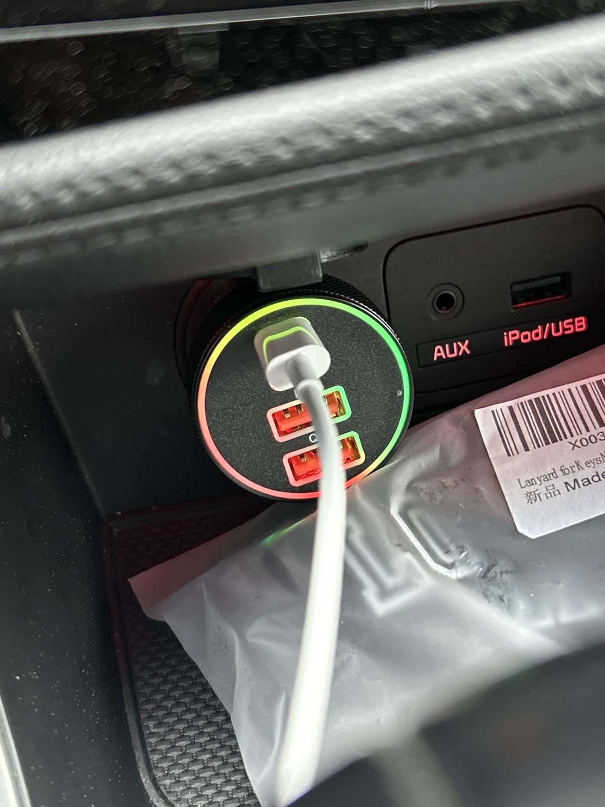 Car Charger USB C, 4-Port 90W Super Fast Charging Car Phone Charger Adapter | Dual USB-C & USB-A Cargador Carro Cigarette Lighter customer photo 1
