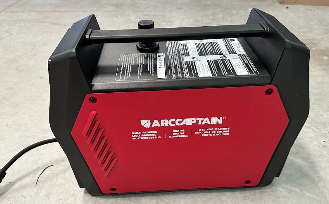 ARCCAPTAIN MIG205MP MIG Welder with Plasma Cutter, 9 IN 1 Welding Machine | 120/240V, App Control, Pulse MIG/Flux Core/Cut/DC HF/Lift TIG/Clean/Stick/Spool Gun Aluminum Welding, Home DIY Projects customer photo 1