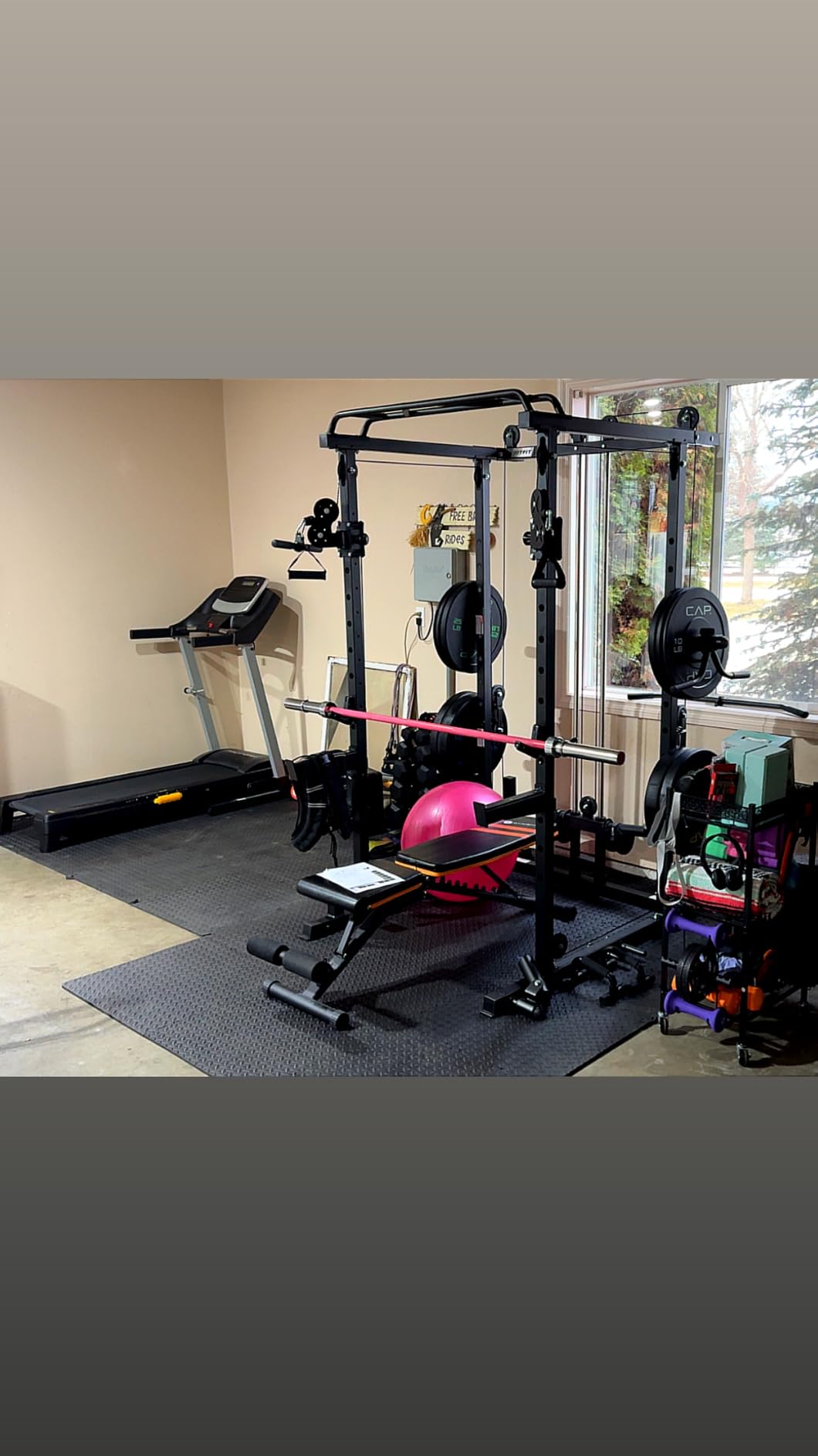 2-inch Olympic Bumper Plate Weight Set | 100-370 lbs | Multiple Colors | Storage Rack Optional customer photo 1