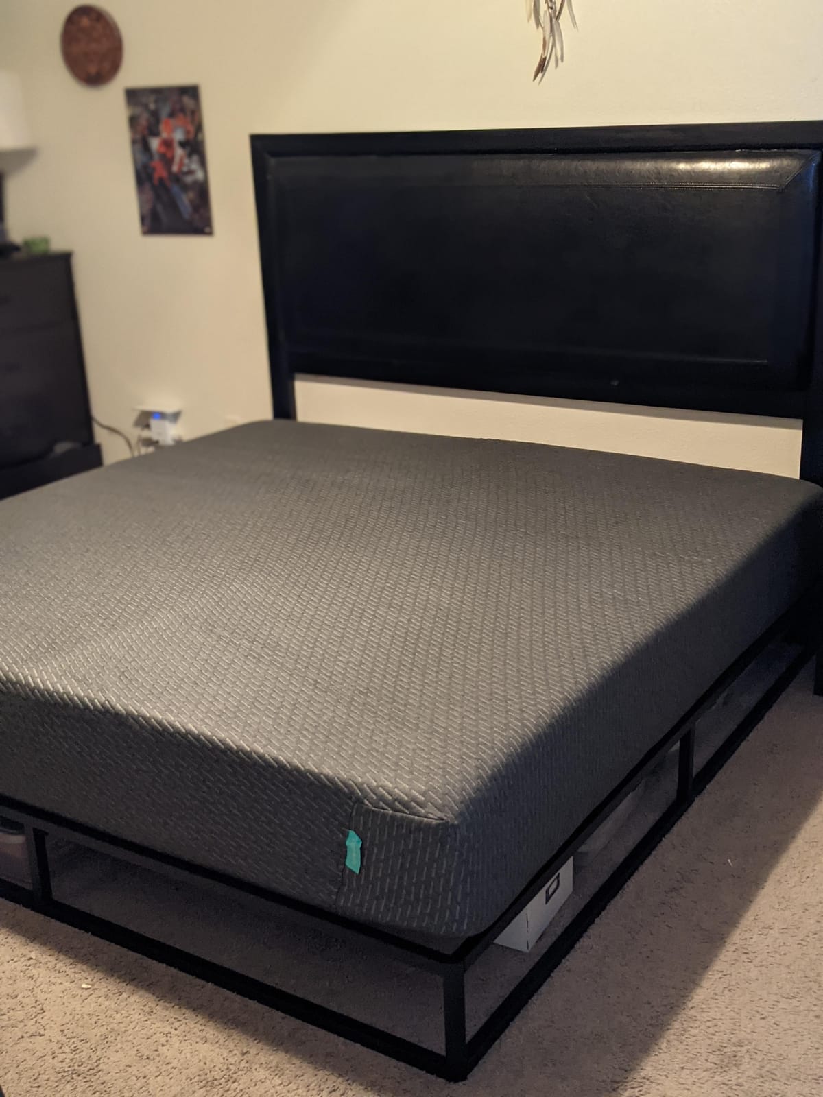 New Mint Medium Gel Foam King Mattress | CertiPUR-US certified, 10 Year Limited Warranty, 100-Night Trial, Made in the USA with global components, enhanced cooling customer photo 2
