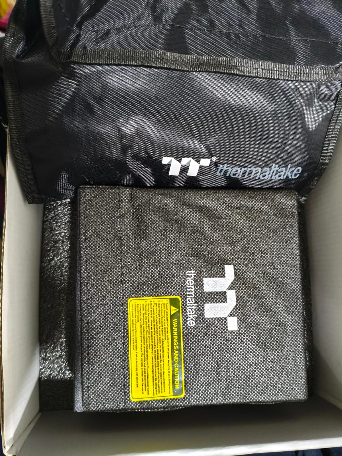 Thermaltake Toughpower GT 850W ATX 3.1 Standard Power Supply; 80 Plus Gold Efficiency; Smart Zero Fan; Native 450W PCIe 5.1 Connector; PS-TPT-0850FNFAGU-3; 5 Year Warranty customer photo 1