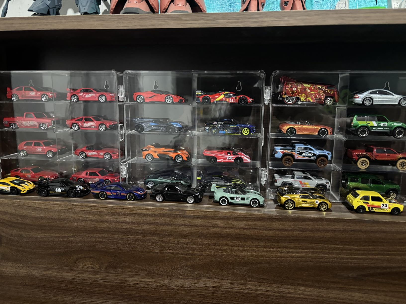 CHONOVO Clear 1/64 Toy Car Display Case for Matchbox Hot Wheels Car, 4 Pack customer photo 1