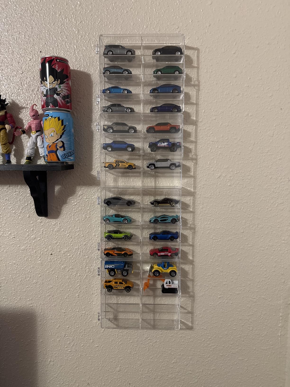 CHONOVO Clear 1/64 Toy Car Display Case for Matchbox Hot Wheels Car, 4 Pack customer photo 2