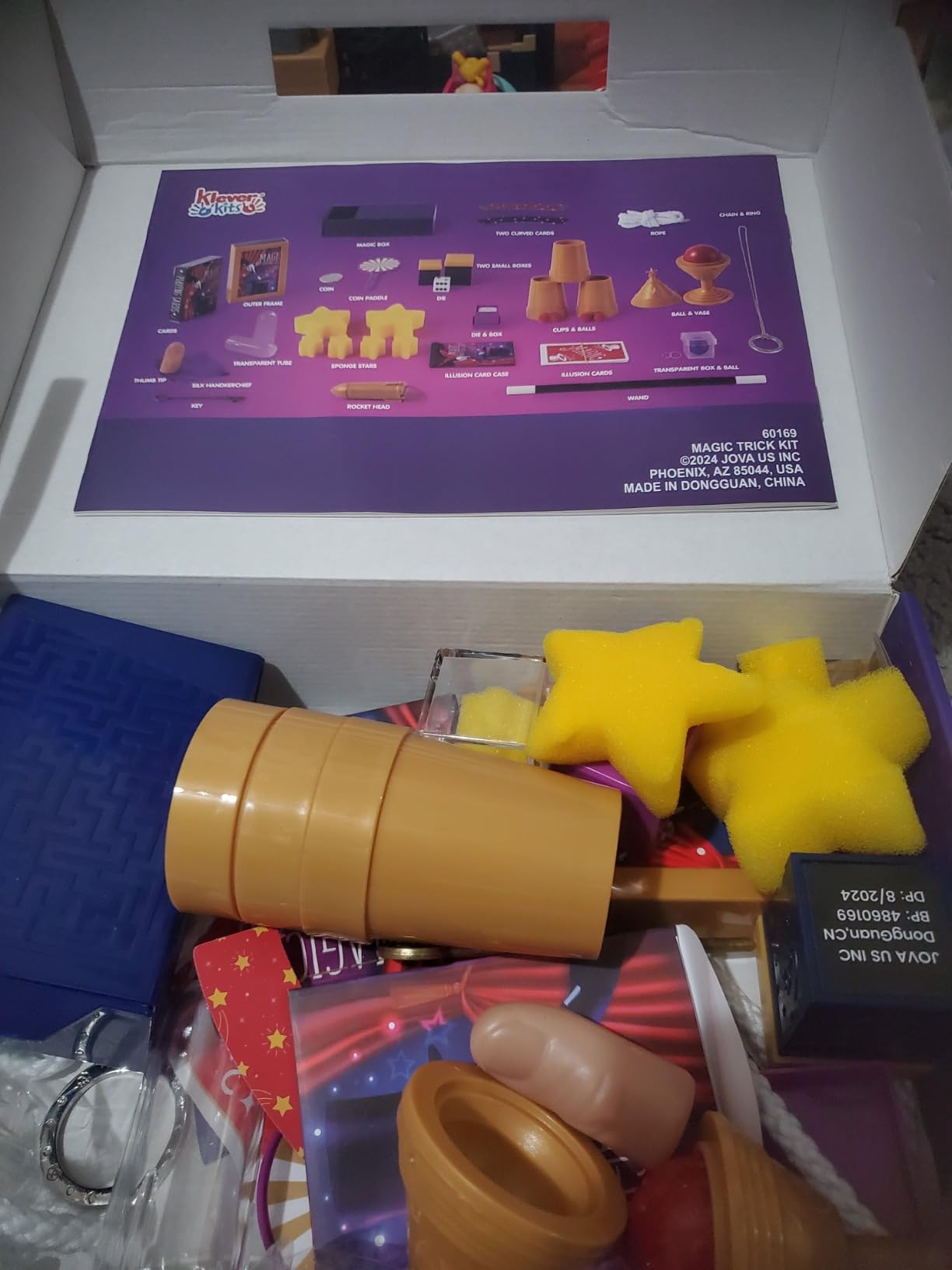 JOVA Klever Kits 180+ Magic Set- My First Magic Trick Kit- Amazing Magician Toy with Step-by-Step Video Lessons, for Kids Aged 6+ Easy Tricks of Wand and Illusion Cards customer photo 2
