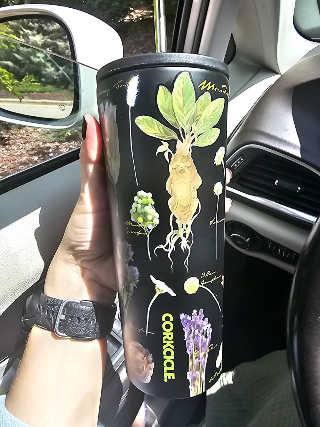 Corkcicle Warner Brothers Cold Cup - Keeps Drinks Cold for 12 Hours - Triple-Insulated Stainless Steel - Straw & Screw-On Lid - 24 oz - Harry Potter customer photo 2