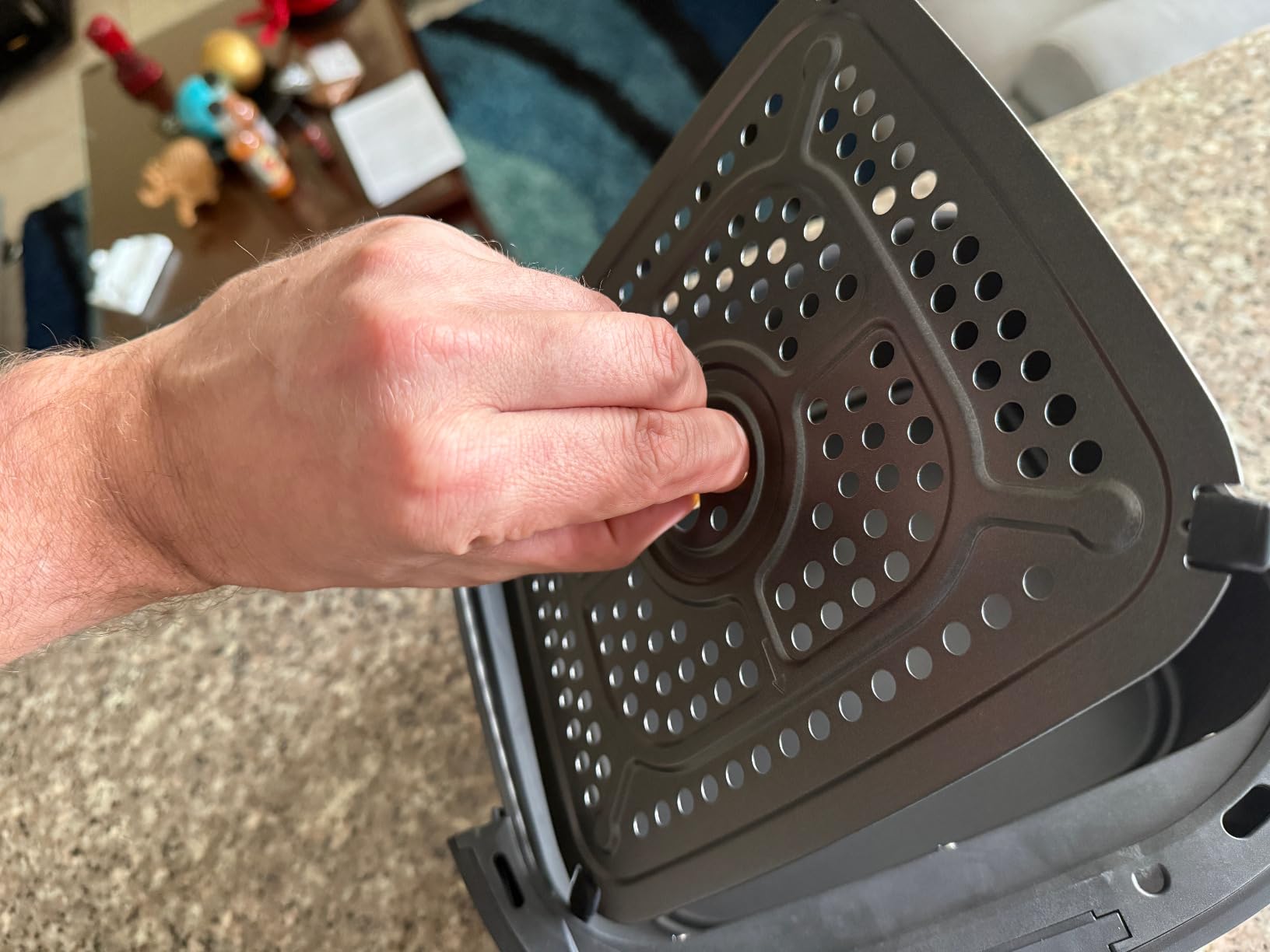 Kalorik Air Fryer VIVID TOUCH Series 5 Quart Capacity with High-Resolution Touchscreen 202 Cooking Presets in 12 Food Categories with View Window, 1500-Watts, Stainless Steel customer photo 2