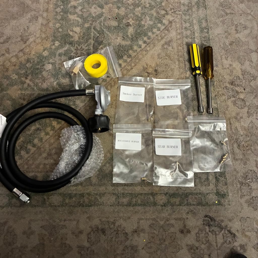 Sekvira Natural Gas to Propane Conversion Kit for Weber Summit 670/660/650/470/460/450, for Weber Conversion Kit with 5FT Propane Regulator Hose customer photo 1