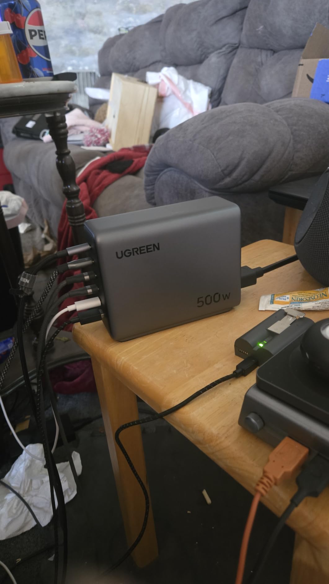 UGREEN Nexode 500W GaN Charging Station, 6-Port USB-C & USB-A with 240W Single Port customer photo 1