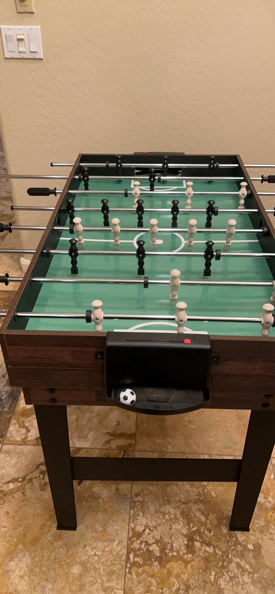 Best Choice Products 2x4ft Combo Game Table Set for Home, Game Room, Friends & Family w/Hockey, Foosball, Pool, Shuffleboard, Ping Pong, Chess, Checkers, Bowling, and Backgammon customer photo 2