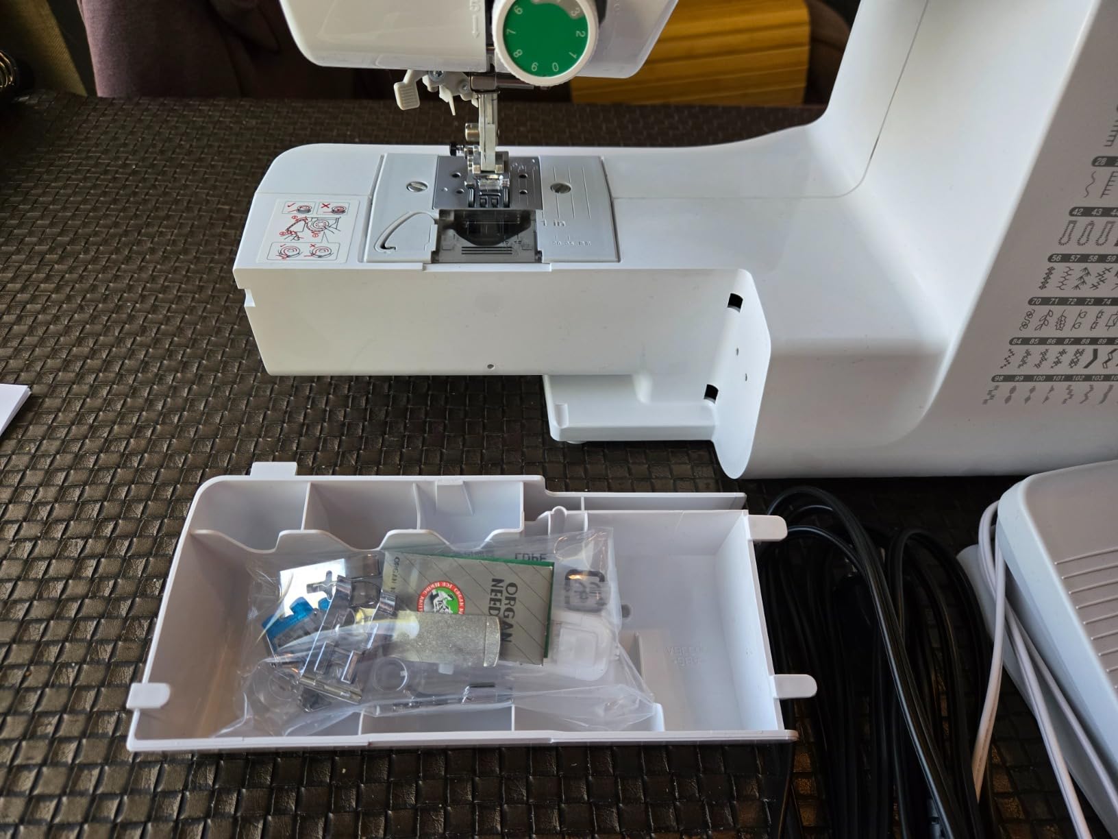 Brother CE1155 Computerized Sewing Machine with LCD Display customer photo 1
