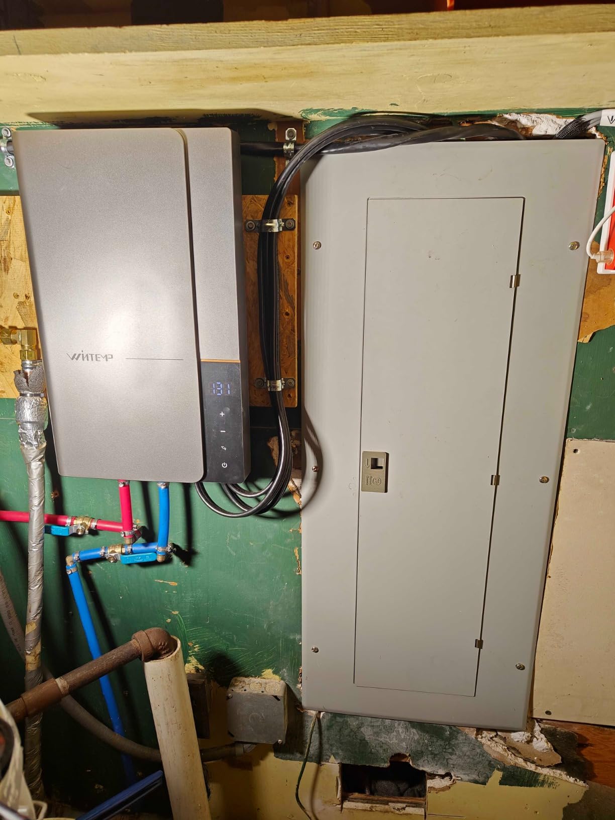 18kW Electric Tankless Water Heater 240V ETL Certified WiFi customer photo 2