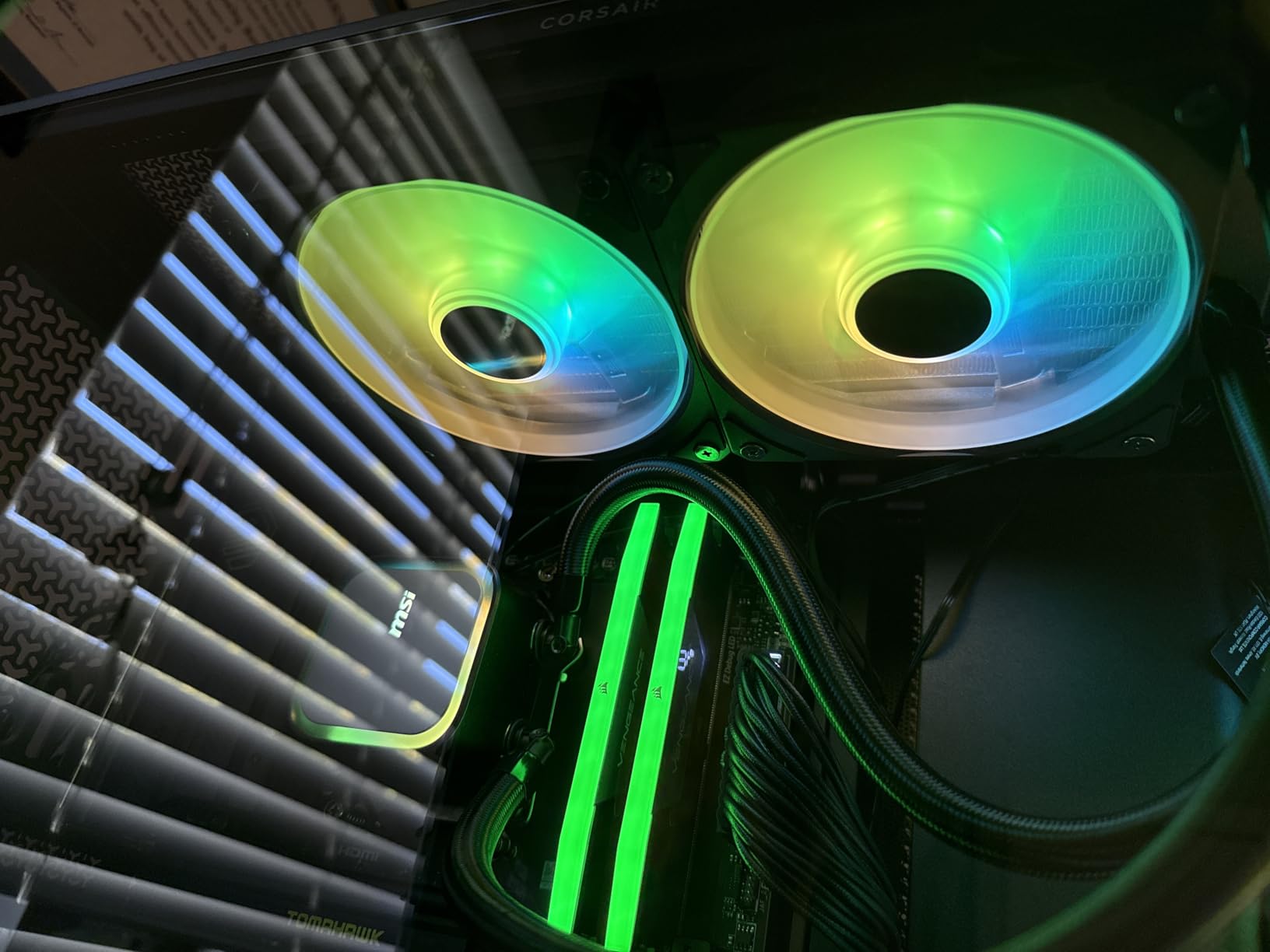 MSI MAG CORELIQUID A13 240 AIO CPU Liquid Cooler - Full CPU Coverage, Improved Water Channel Design, CycloBlade 7, Split-Flow Radiator customer photo 2
