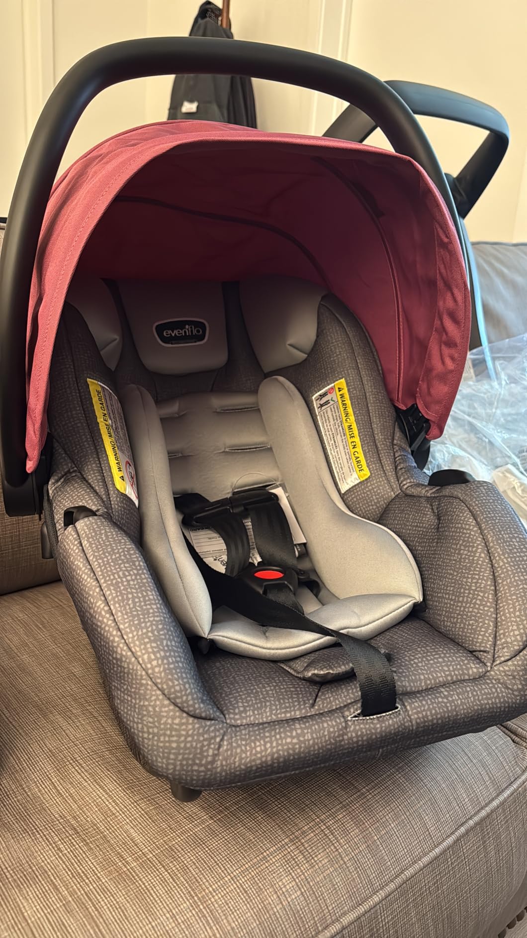 Pivot Modular Travel System w/LiteMax Preemie and Infant Car Seat | 6 Modes of Use, Rear-Facing Mode for Infants 3-30 lbs, Stroller use up to 50 lbs (Dusty Rose Pink) customer photo 2