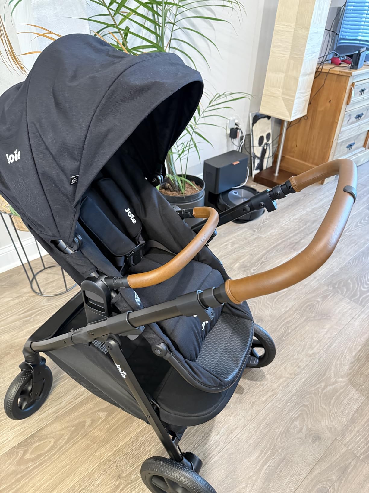 Joie Baby Ginger 4-in-1 Stroller & Mint Latch Car Seat Travel System | Lightweight Baby Car Seat with an Included Anti-Rebound Base for Easy Install and Height-Adjustable Stroller customer photo 1