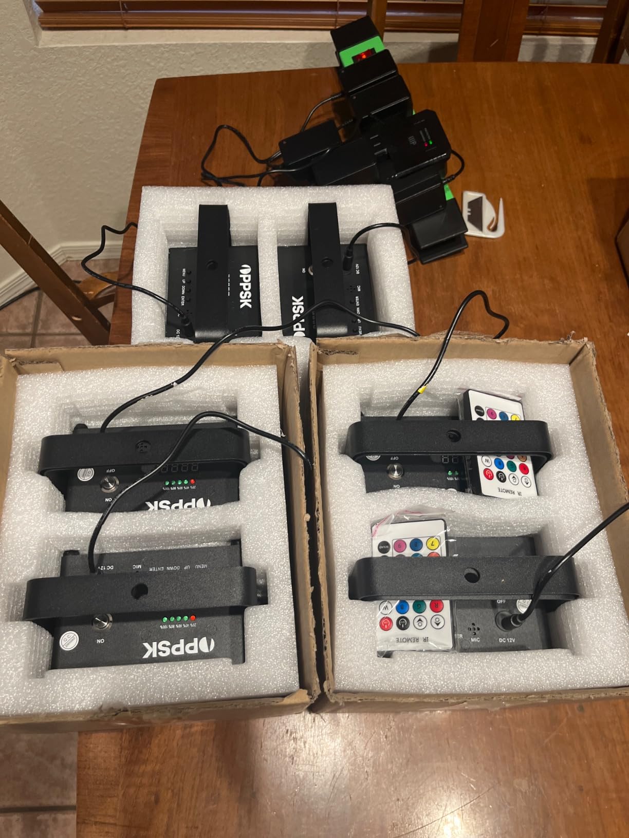 2-Pack RGBWA+UV Rechargeable Uplights for Stage Events | 20H Single-Color 6H Charging, Remote & DMX512 Control, Sound-Activated, Battery Par lights for Party, DJ, Wedding, Church customer photo 1