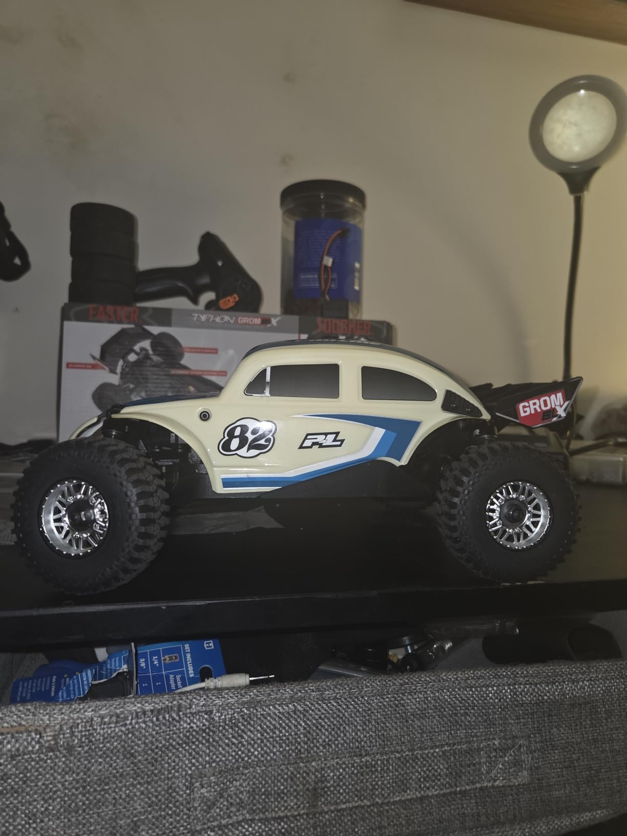 Arrma Typhon GROM 4X4 223S BLX Brushless Buggy RTR, Silver | Small Scale, ARA2306T1, With DSC, Battery and Charger Not Included customer photo 2