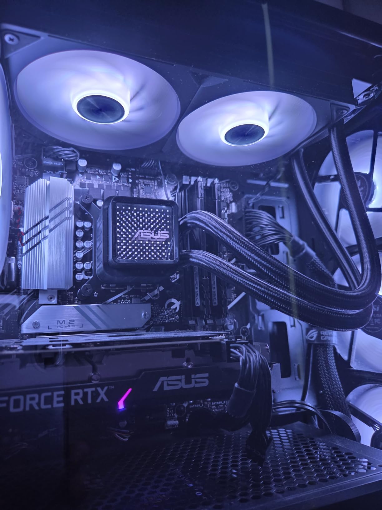 ASUS Prime LC 240 ARGB All-in-one AIO CPU Liquid Cooler | AMD AM5/AM4, Intel LGA 1851/1700/1200/115x, Infinity Mirror customer photo 2
