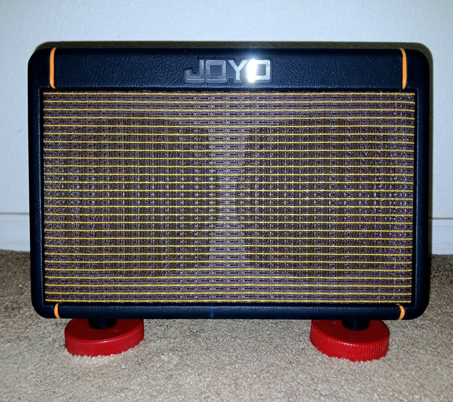 JOYO 20W Acoustic Guitar Amp Battery-Powered Portable Stereo Amplifier with Bluetooth, Reverb/Delay/Chorus Effects, Mic and Guitar Input, USB-C Recording for Practice, Busking & Small Gigs (AC-20S) customer photo 2