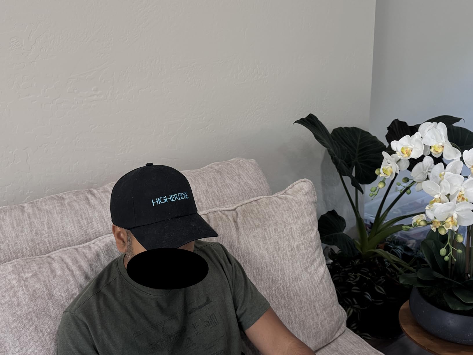 HigherDOSE Red Light Therapy Hat for Hair Growth - Cordless Red Light Cap to Support Scalp Health, Hair Regrowth at Home & Reduced Shedding - Rechargeable LED Hat Promotes Fuller Hair & Scalp Wellness customer photo 2