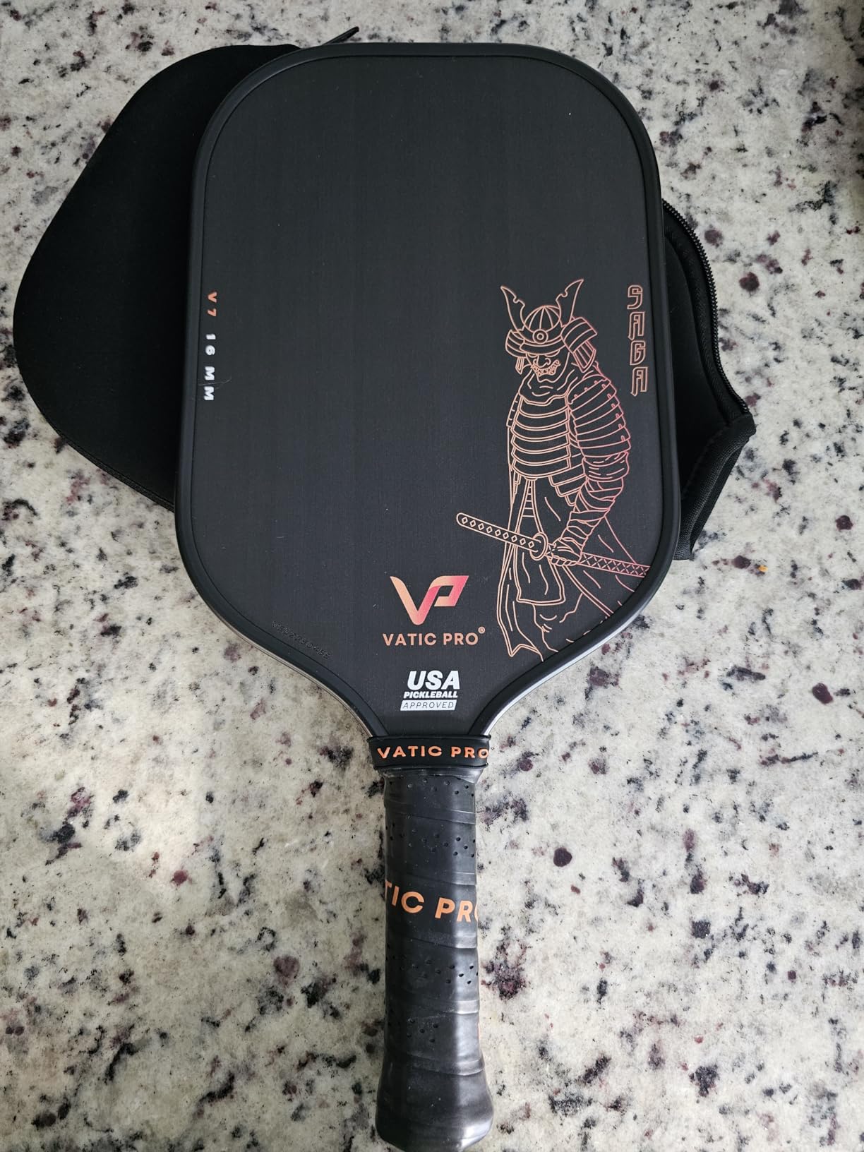 Vatic Pro Saga 16mm - Raw Carbon Fiber - Includes Paddle Cover customer photo 1
