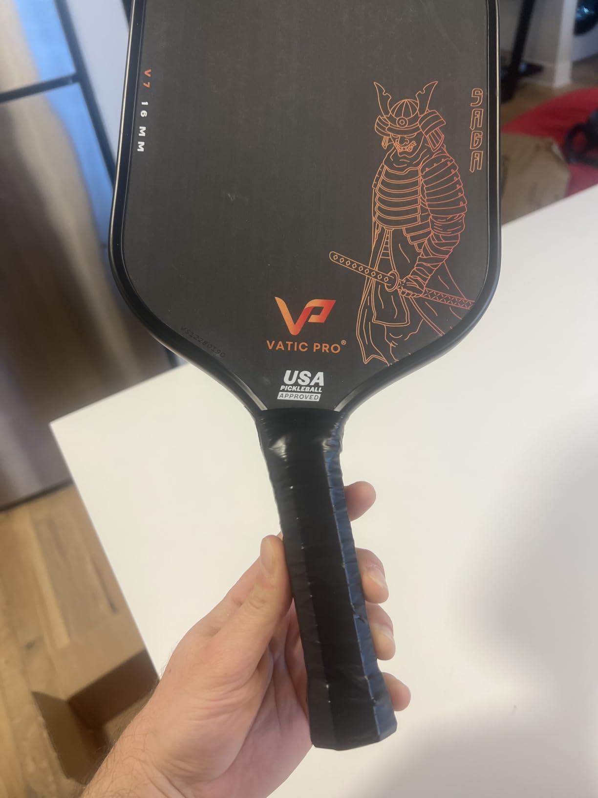 Vatic Pro Saga 16mm - Raw Carbon Fiber - Includes Paddle Cover customer photo 2