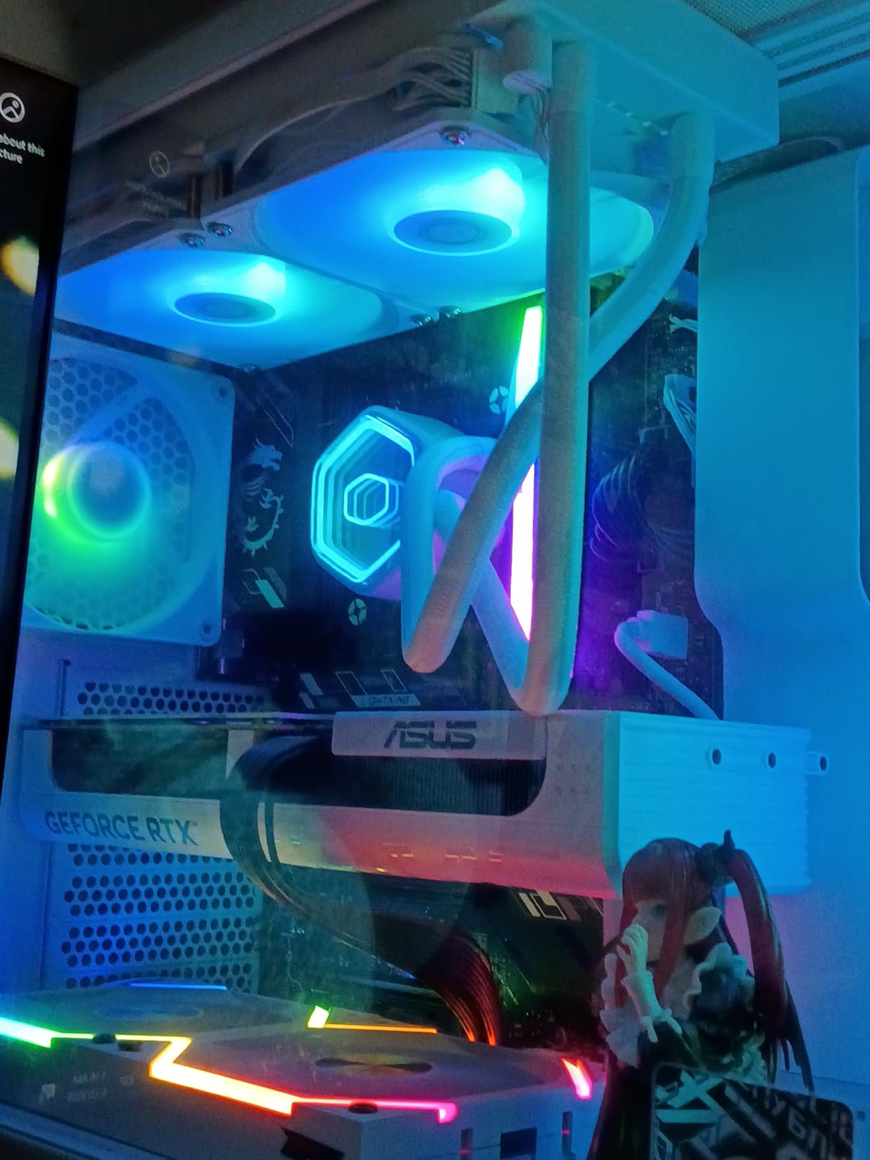 Cooler Master 240 Core II AIO Liquid CPU Cooler, Infinity Mirror ARGB | AMD AM5/AM4 & Intel LGA1851/1700, 240mm, Dual-Chamber Pump, 2x Low-Noise ARGB PWM Fans customer photo 2