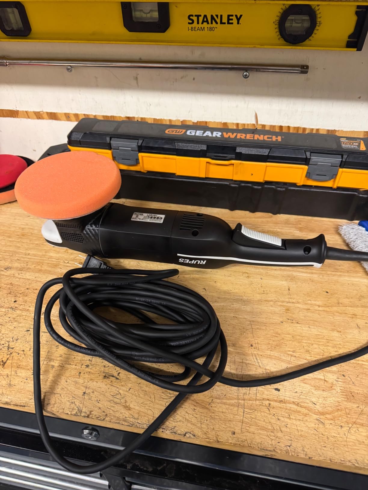 BigFoot LHR15 Mark V Random Orbital Polisher - Tool Only | Includes PrecisionPro Backing Plate | Compact Design | Reduced Vibration | Enhanced Ventilation | Anti-Spinning Ring customer photo 1