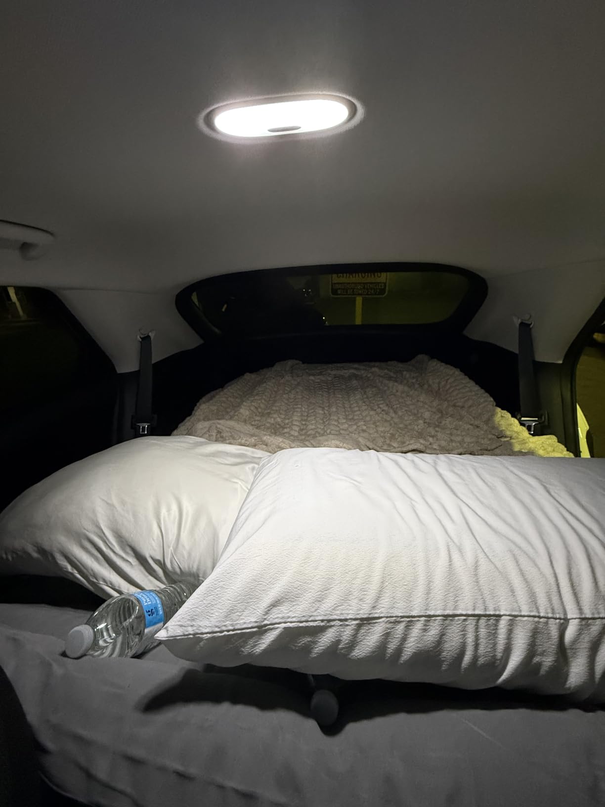 Ciremiv SUV Air Mattress with Pump, Double-Sided Thick Flocked Car Bed | Complete Sleeping Kit Accessories, Ideal for Auto Camping, Outdoor Tent Use and Long-Distance Road Trips (Green+Charcoal) customer photo 2
