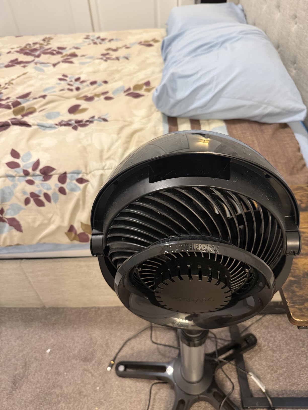 Vornado 6803 OSC Pedestal Circulator, Oscillation, Remote, 4 Speeds, Timer - Included Remote, 35-44 inch Adjustable Height, Aromatherapy with Included Scent Pads, Easy-Clean Removable Grille customer photo 1