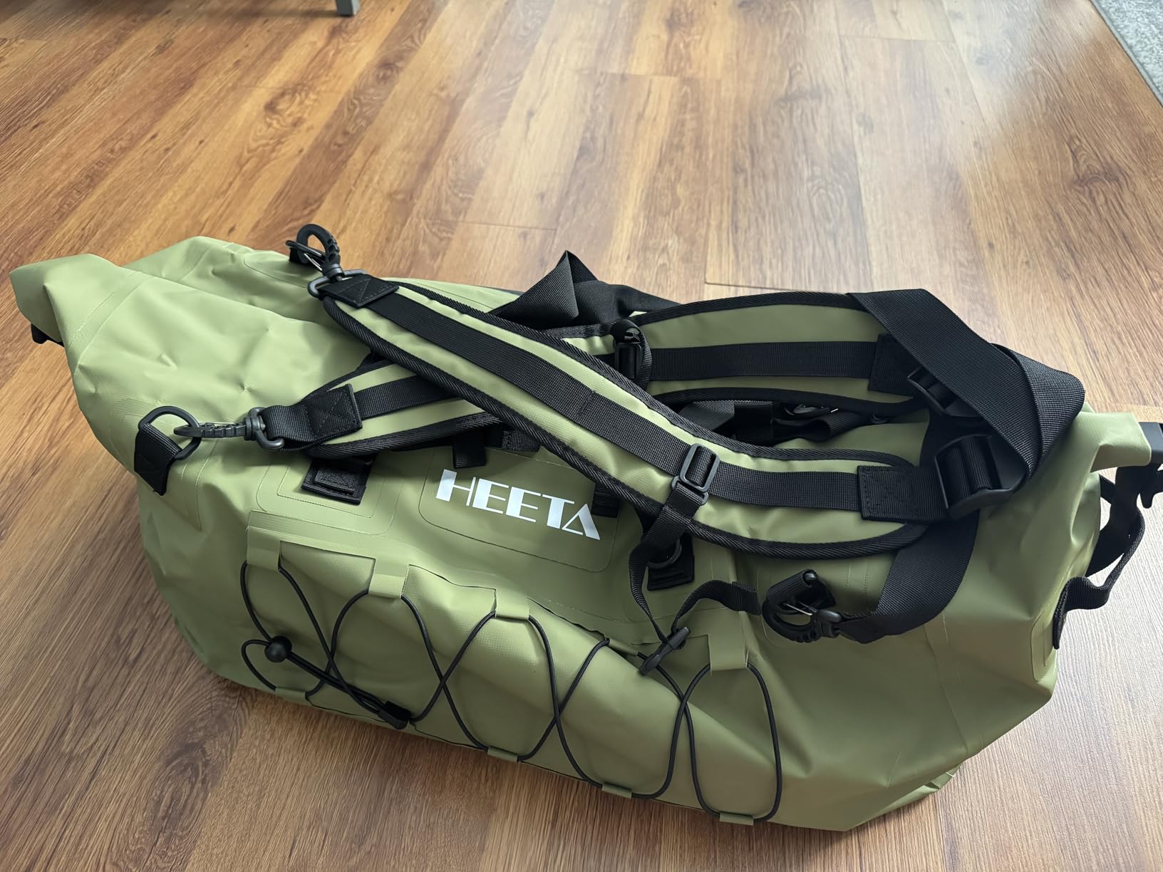 HEETA Waterproof Duffel Bag Travel Motorcycle Dry Bag Backpack 60L/80L/110L customer photo 1
