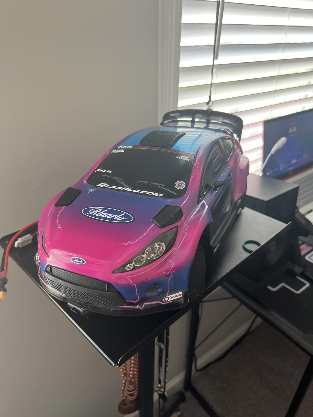 CROBOLL 1/10 Brushless Carbon Fiber RC Rally Cars with Gyro, Max 50 mph,RTR | RLAARLO Fast RC Car 2.4Ghz All Terrain Remote Control Car, Waterproof 4x4 Hobby RC Truck with 3S Battery customer photo 2