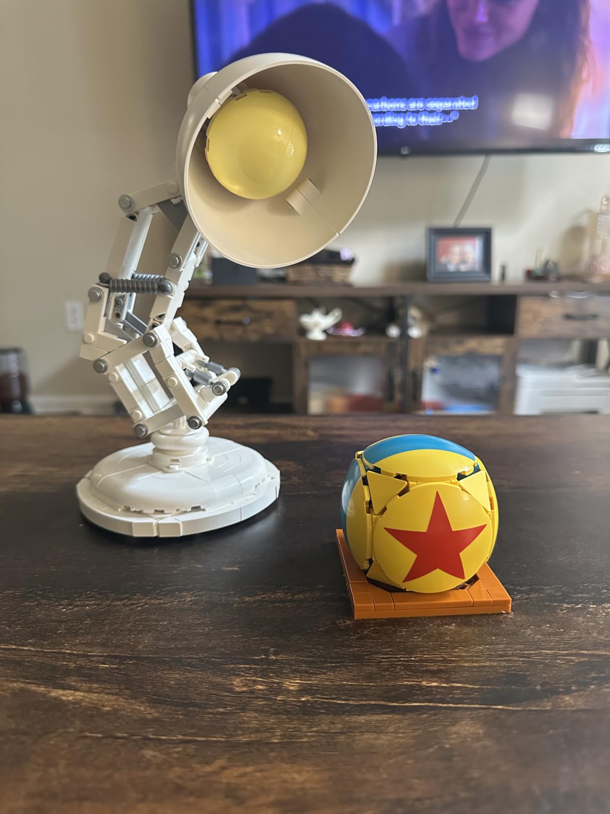 LEGO Ideas Disney Pixar Luxo Jr. - Room Decor and Building Set for Adults - Office and Desk Decor for Women and Men, Ages 18+ - Brick-Built Lamp DIY Kit - Collectible Gift Idea for Movie Fans - 21357 customer photo 2