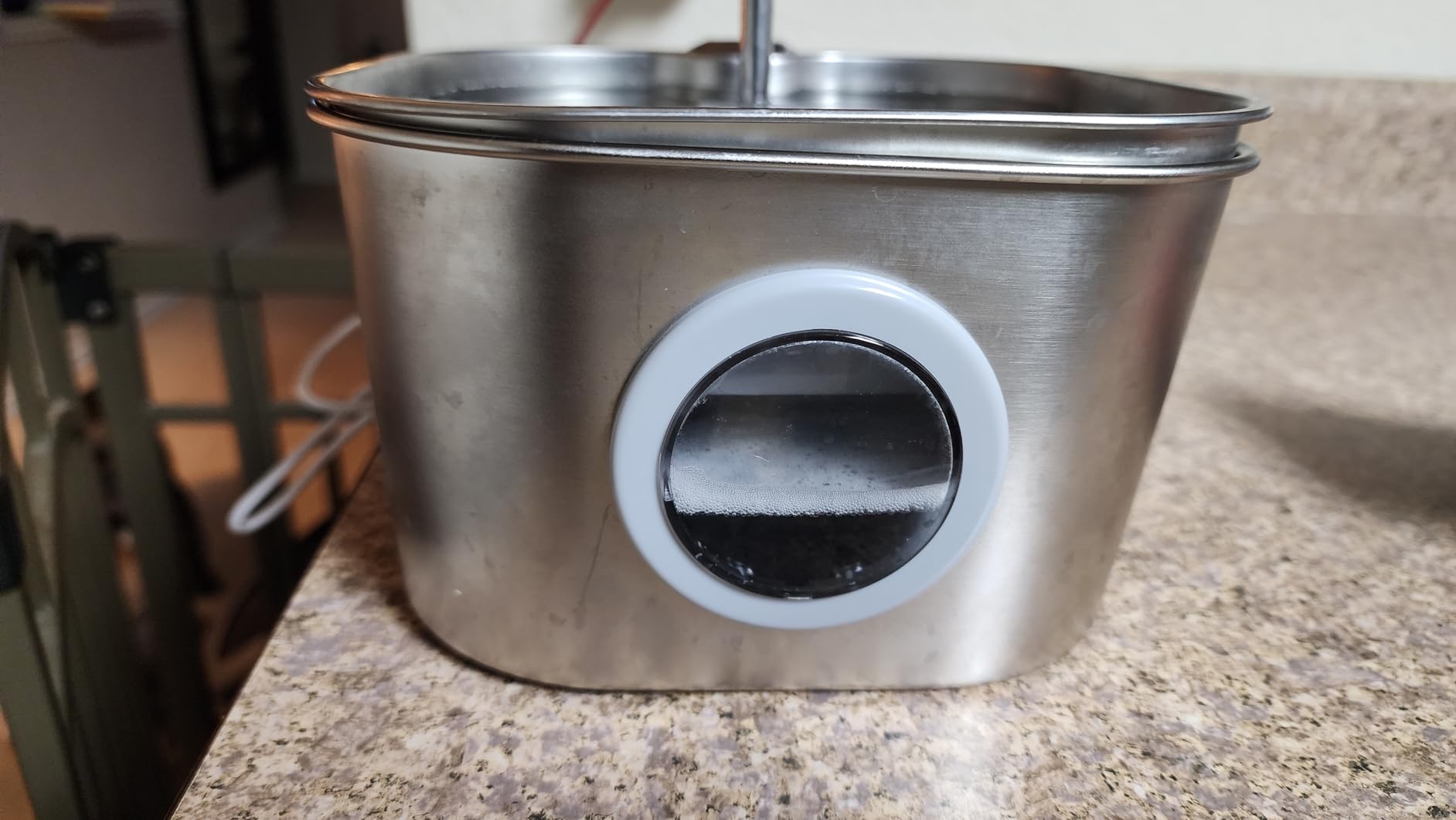 Cat Water Fountain Stainless Steel: Pet Fountains for Cats/Dog Indoor Automatic Waterer Bowls for Drinking Small Animal Water Dispenser Metal Pets Watering Faucet Bottle Auto Kitty Watering Supplies customer photo 2