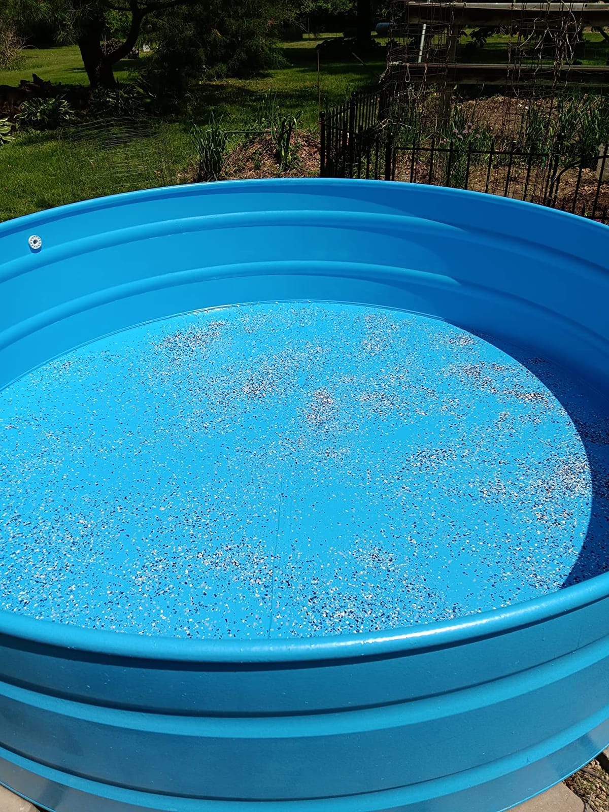 In The Swim Synthetic Rubber-Base Pool Paint - Pool Blue 1 Gallon customer photo 1