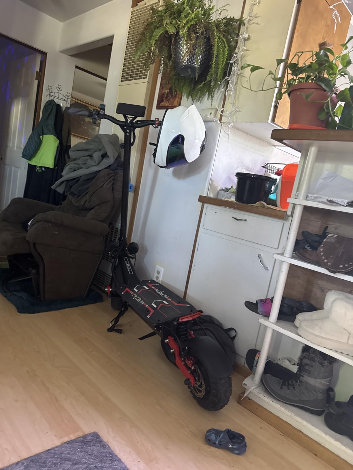Off-Road Electric Scooter for Adults 50MPH and 55 Miles Range Dual Motor | 6000W 60V 24Ah Battery, Dual Disc Brake & Suspension, 11