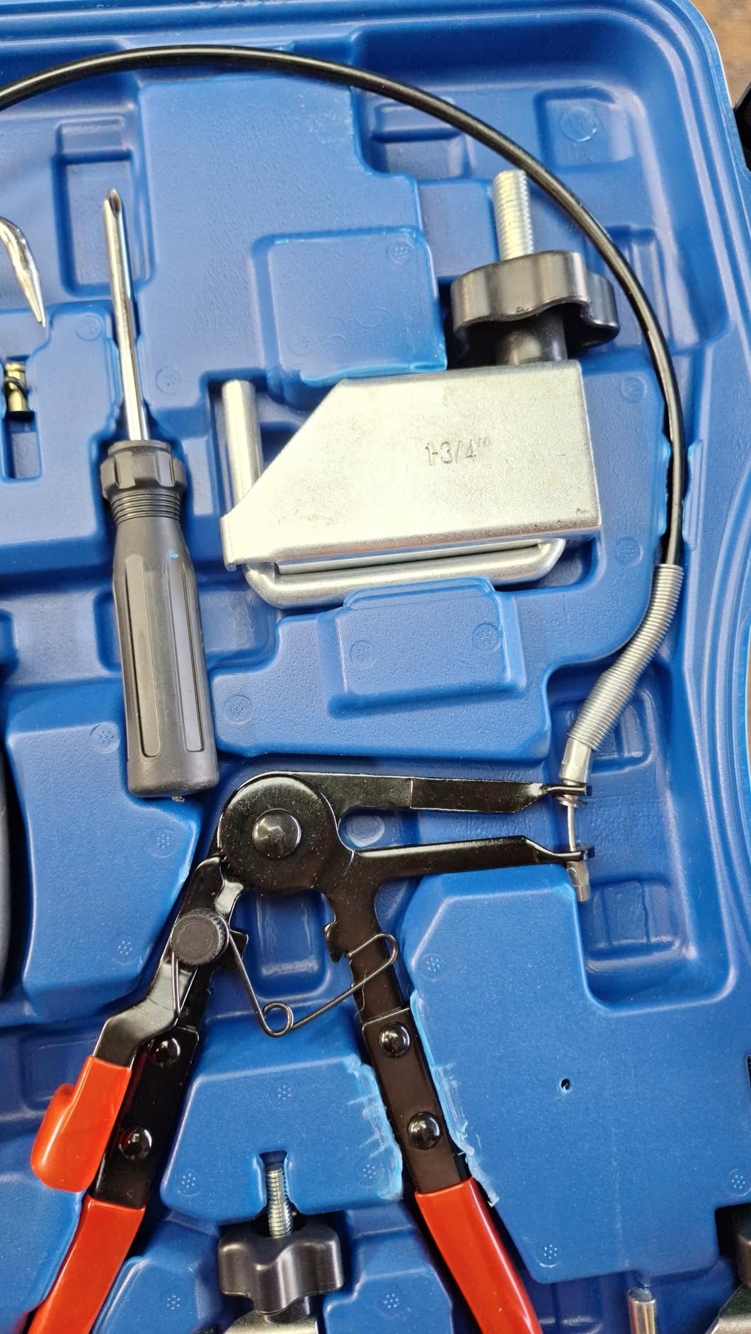 DPTOOL Hose Clamp Pliers Set 15pcs Hose Clamp Removal and Install Tool Kit | for Automotive Coolant Radiator Heater, Water Hose, Fuel Lines etc, with Electrical Disconnect Pliers, Hose Pinch off Pliers customer photo 2