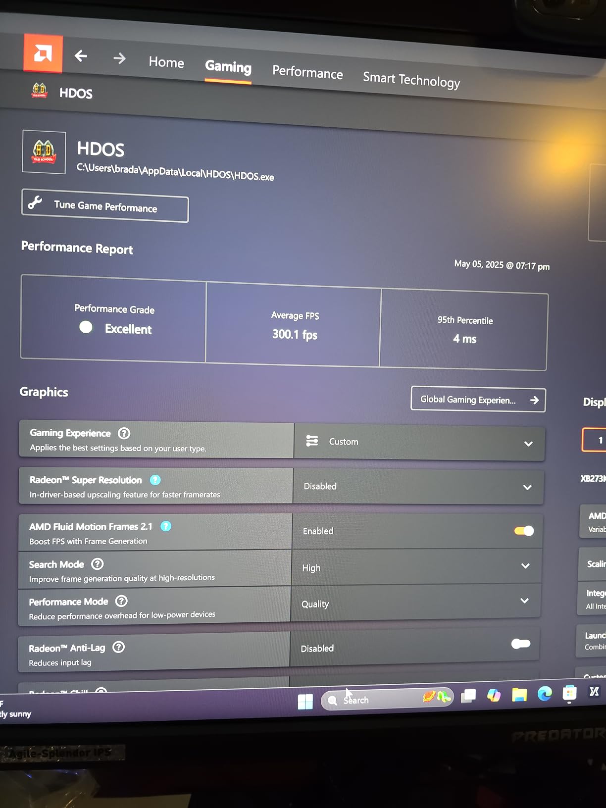 Acer Predator 27