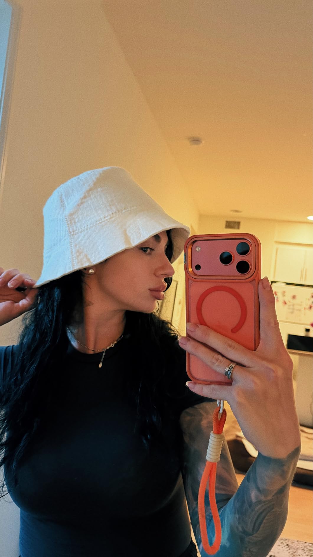 Premium Sauna Hat - 100% Natural Wool, Handmade Sauna Headwear for Men and Women - Eco-Friendly, Breathable customer photo 1