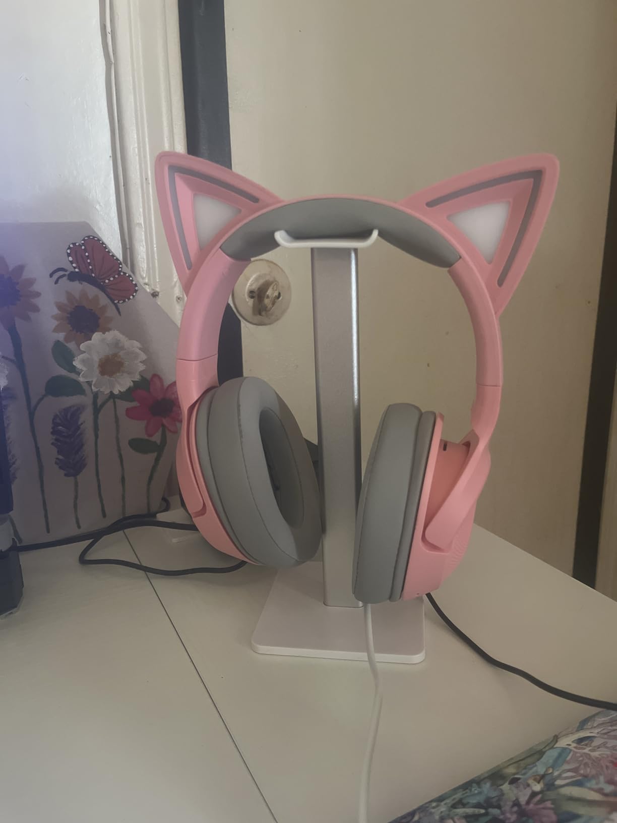 Razer Kraken Kitty V2 BT Wireless RGB Headset, Black | Chroma RGB Kitty Ears & Earcups, Bluetooth 5.2, 40 mm Drivers, 40 Hr Battery customer photo 1