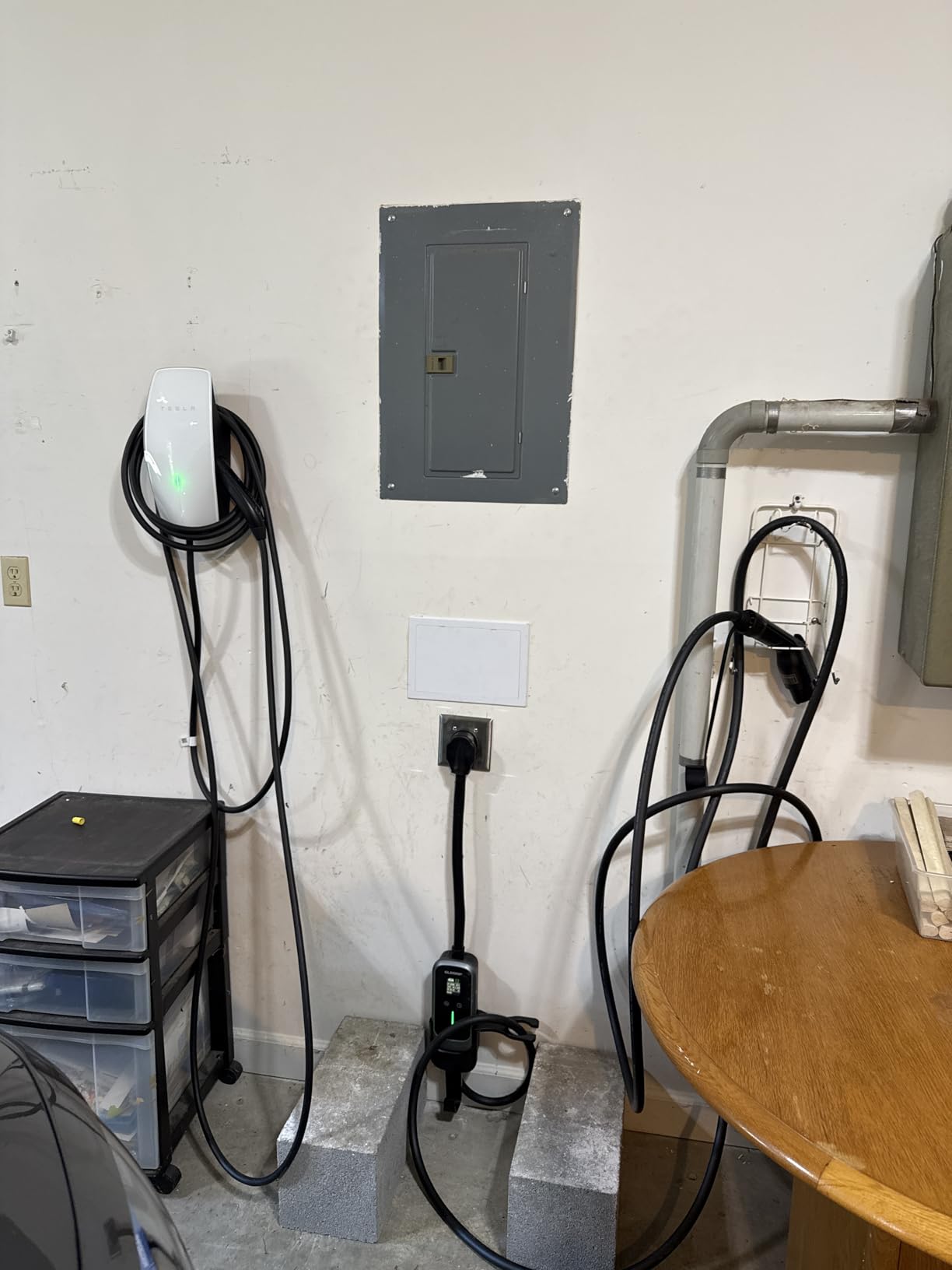 ELEGRP Level 2 EV Charger 40Amp, J1772 Portable Electric Car Charger, 240V NEMA 14-50 Plug, ETL Certified with 25FT Extension Cable customer photo 2