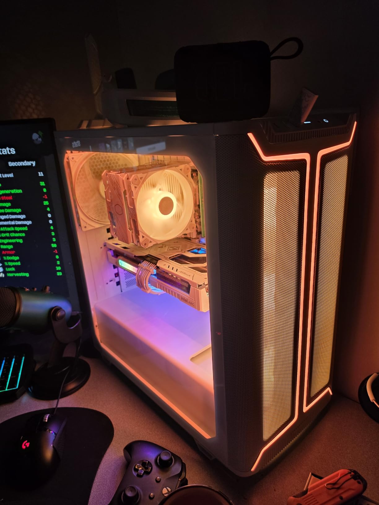 Pure Base 501 DX White PC Case, High Airflow Intake Front Panel and Top Cover, Maximum Performance, 3 Preinstalled Pure Wings 3 140mm PWM Fans, Extraordinary Air Pressure, Dynamic Design customer photo 1
