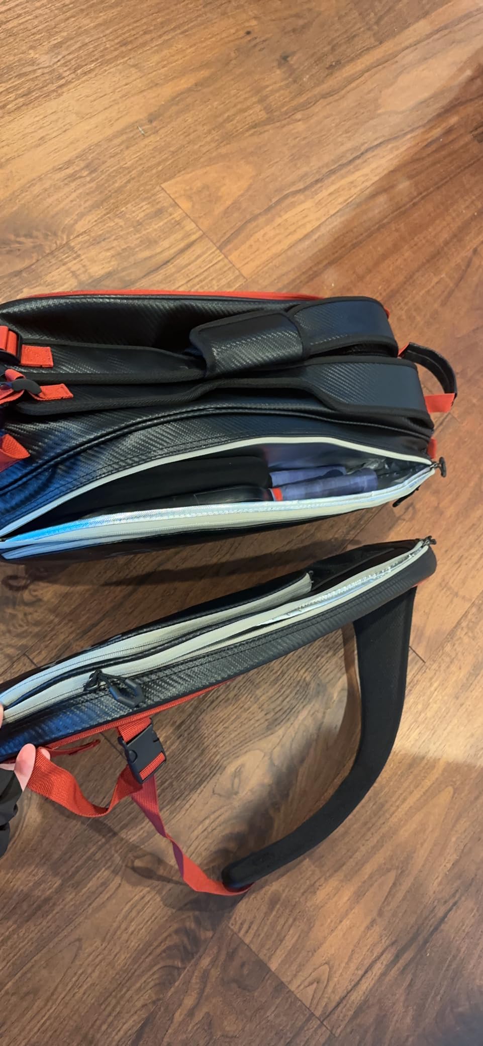 Pro Team Tour Paddle Bag with Built-In Zip-Off Sling Bag | Padded Side Pockets for 6 Paddles, Shoes & More customer photo 1